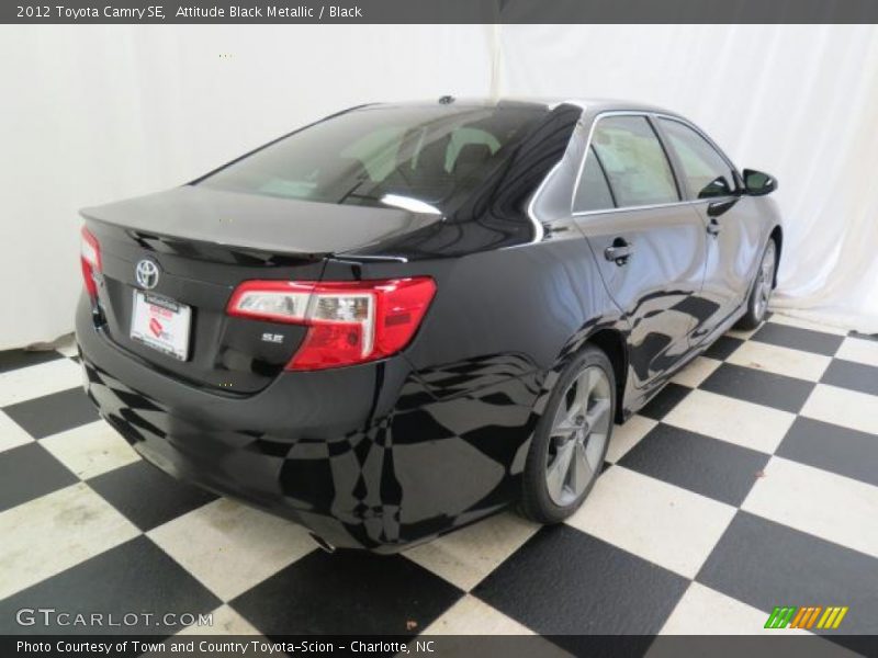Attitude Black Metallic / Black 2012 Toyota Camry SE