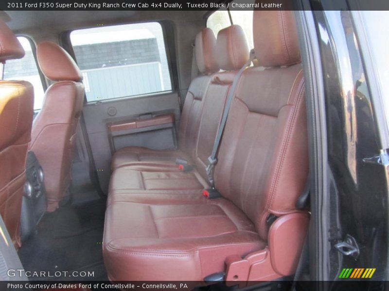 Tuxedo Black / Chaparral Leather 2011 Ford F350 Super Duty King Ranch Crew Cab 4x4 Dually