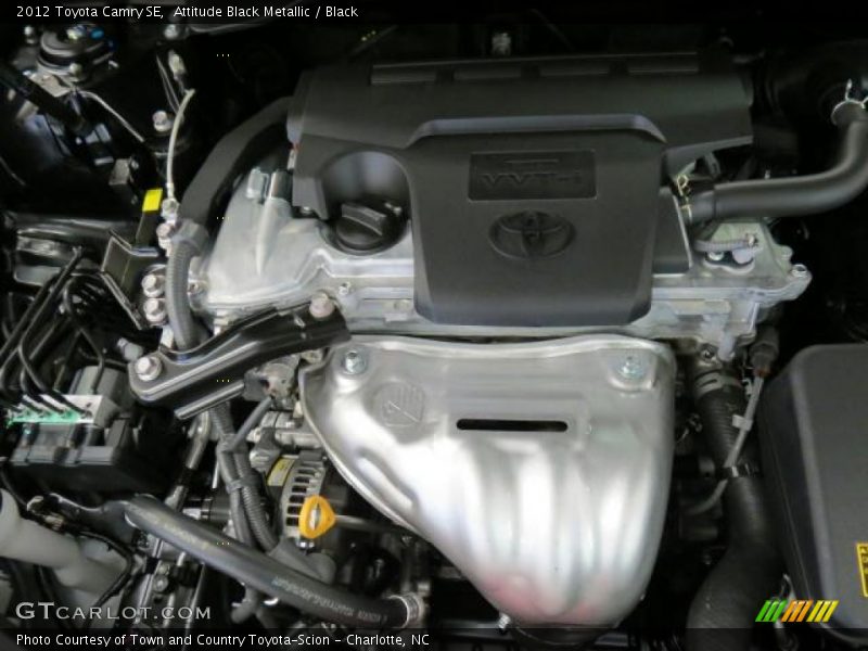 Attitude Black Metallic / Black 2012 Toyota Camry SE