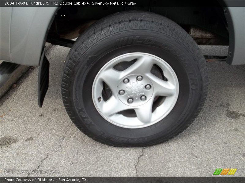 Silver Sky Metallic / Gray 2004 Toyota Tundra SR5 TRD Double Cab 4x4