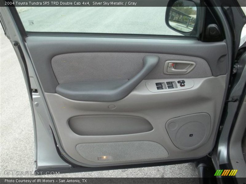 Silver Sky Metallic / Gray 2004 Toyota Tundra SR5 TRD Double Cab 4x4