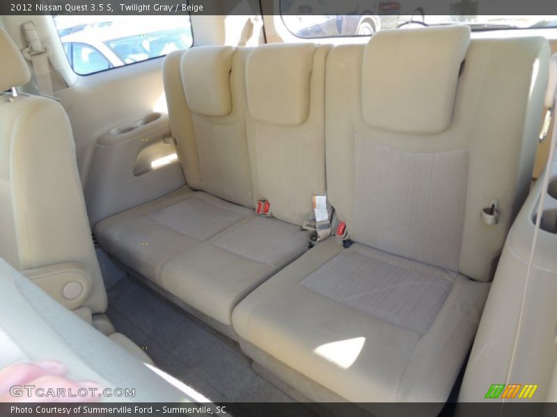 Twilight Gray / Beige 2012 Nissan Quest 3.5 S