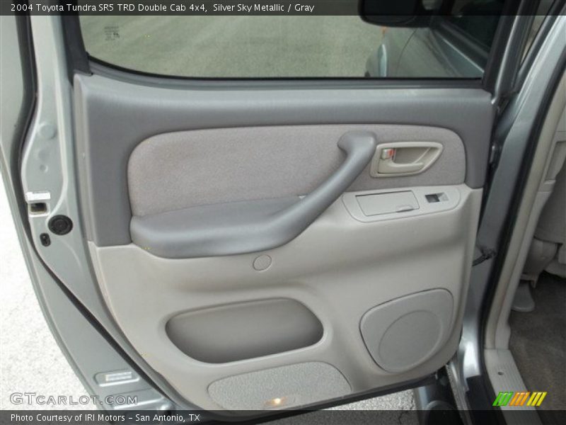 Silver Sky Metallic / Gray 2004 Toyota Tundra SR5 TRD Double Cab 4x4