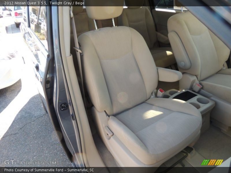 Twilight Gray / Beige 2012 Nissan Quest 3.5 S