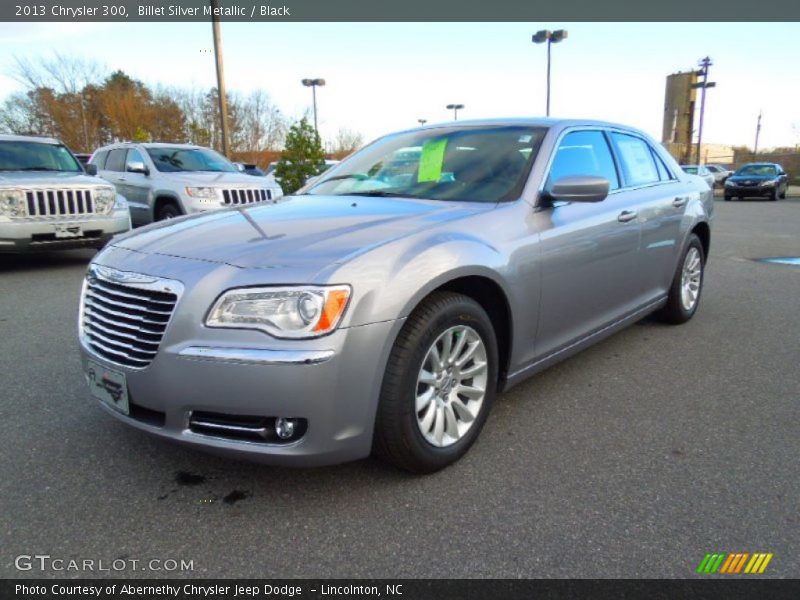 Billet Silver Metallic / Black 2013 Chrysler 300
