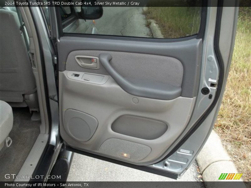 Silver Sky Metallic / Gray 2004 Toyota Tundra SR5 TRD Double Cab 4x4