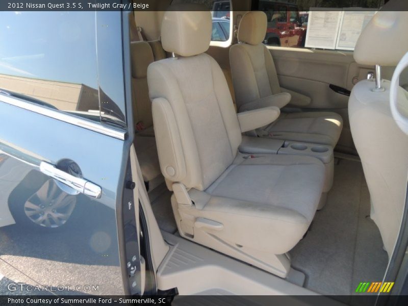 Twilight Gray / Beige 2012 Nissan Quest 3.5 S