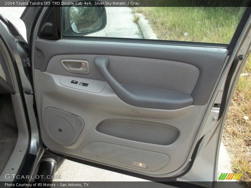 Silver Sky Metallic / Gray 2004 Toyota Tundra SR5 TRD Double Cab 4x4