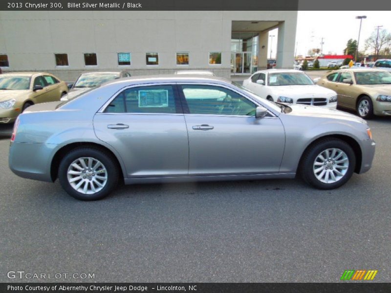 Billet Silver Metallic / Black 2013 Chrysler 300