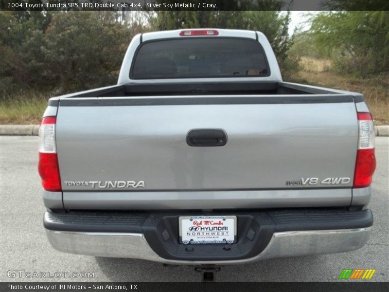 Silver Sky Metallic / Gray 2004 Toyota Tundra SR5 TRD Double Cab 4x4
