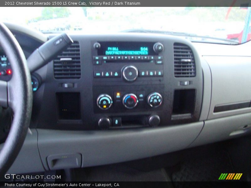 Victory Red / Dark Titanium 2012 Chevrolet Silverado 1500 LS Crew Cab