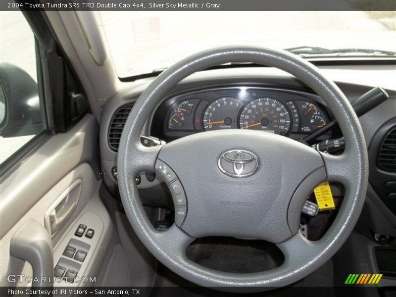 Silver Sky Metallic / Gray 2004 Toyota Tundra SR5 TRD Double Cab 4x4