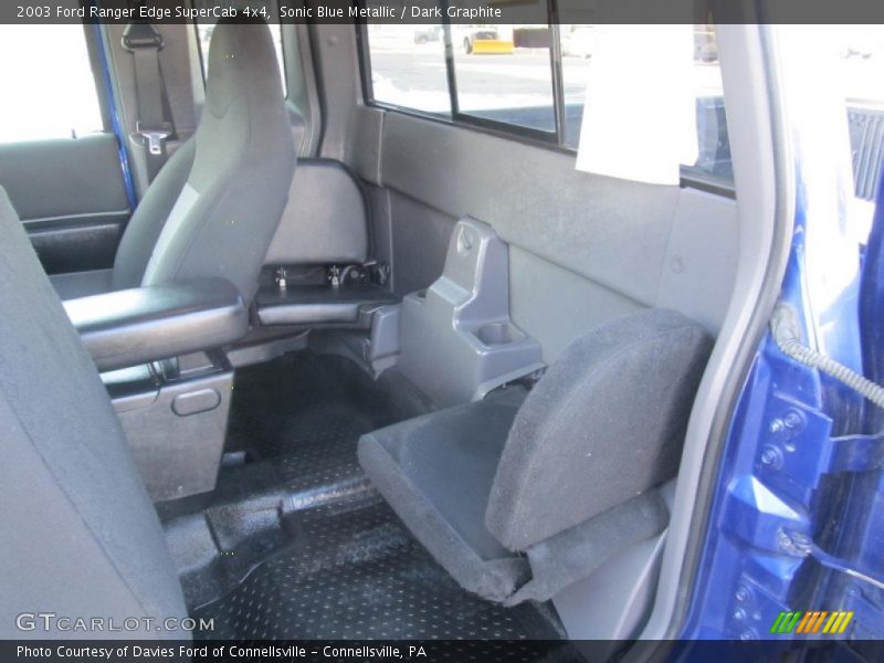 Rear Seat of 2003 Ranger Edge SuperCab 4x4