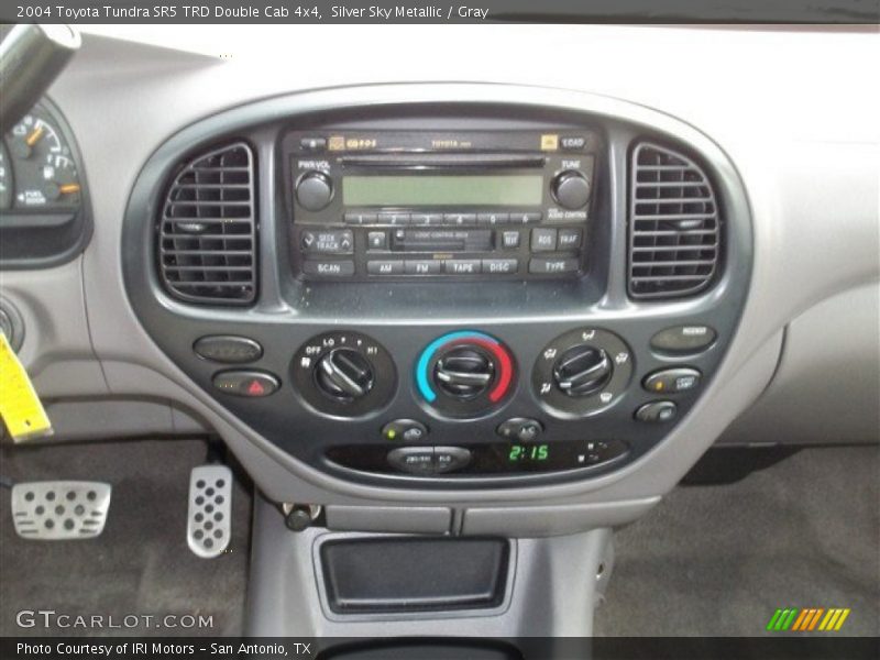 Silver Sky Metallic / Gray 2004 Toyota Tundra SR5 TRD Double Cab 4x4