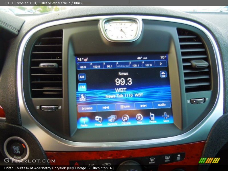 Billet Silver Metallic / Black 2013 Chrysler 300