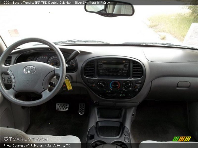 Silver Sky Metallic / Gray 2004 Toyota Tundra SR5 TRD Double Cab 4x4
