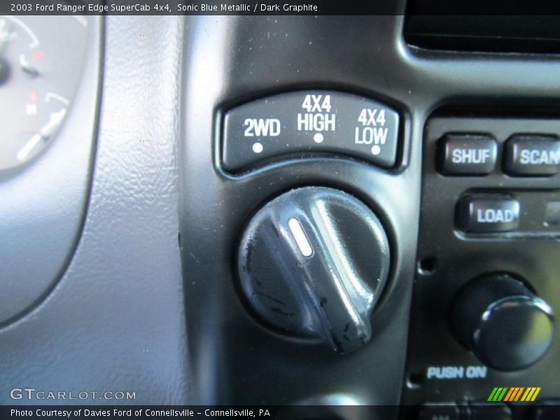 Controls of 2003 Ranger Edge SuperCab 4x4