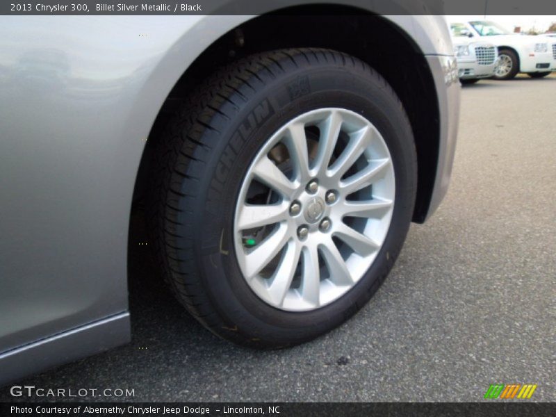 Billet Silver Metallic / Black 2013 Chrysler 300