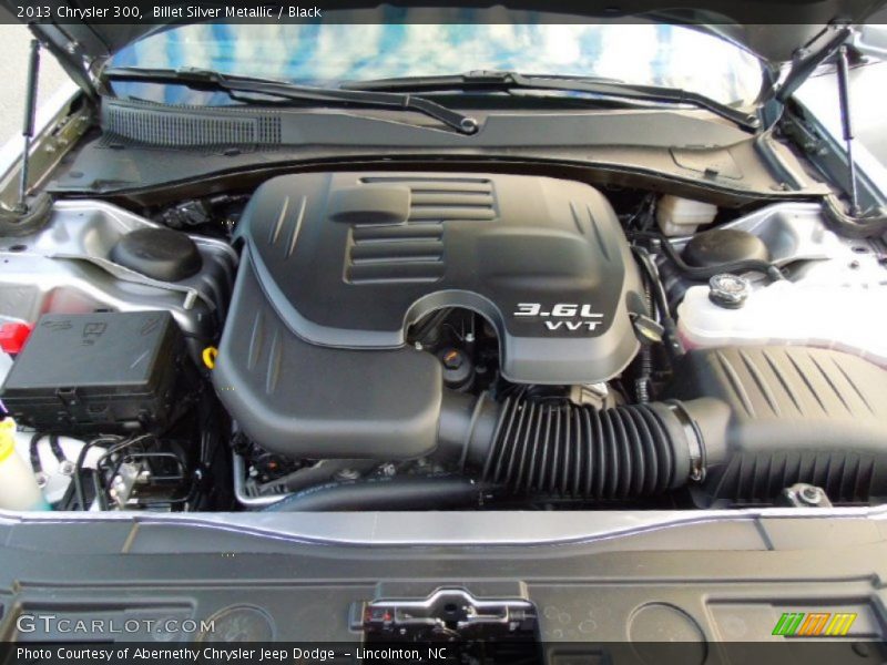 Billet Silver Metallic / Black 2013 Chrysler 300