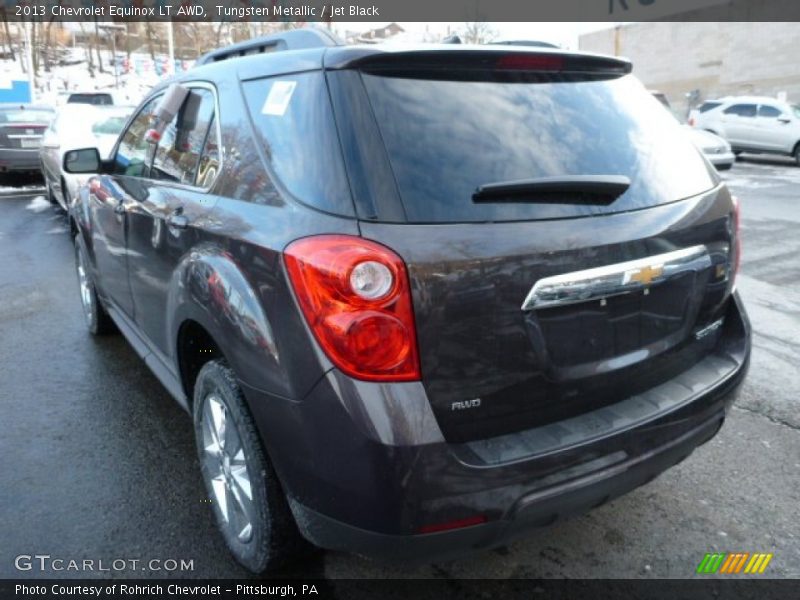 Tungsten Metallic / Jet Black 2013 Chevrolet Equinox LT AWD