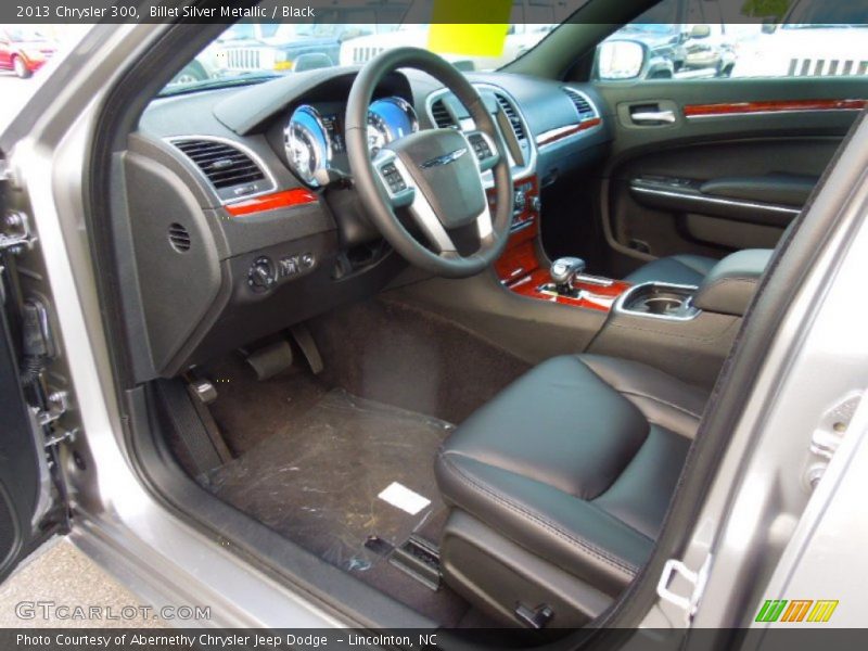 Billet Silver Metallic / Black 2013 Chrysler 300
