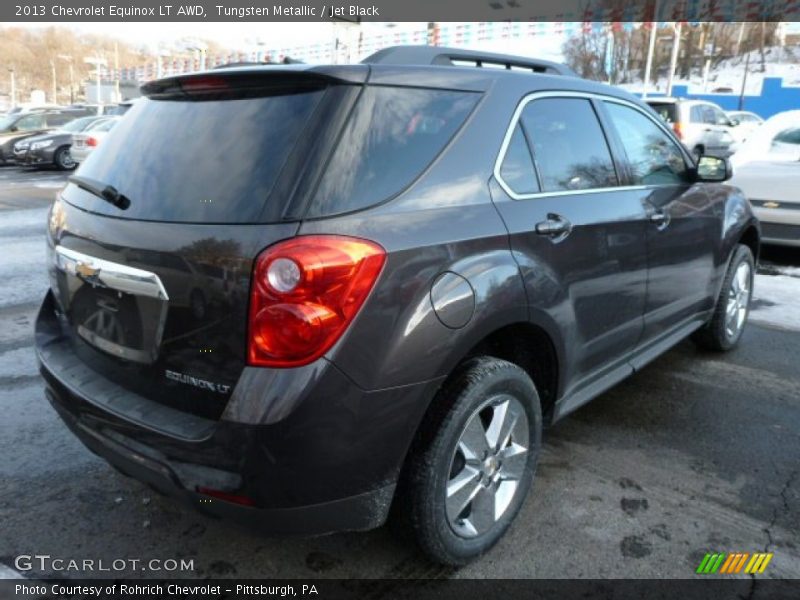 Tungsten Metallic / Jet Black 2013 Chevrolet Equinox LT AWD