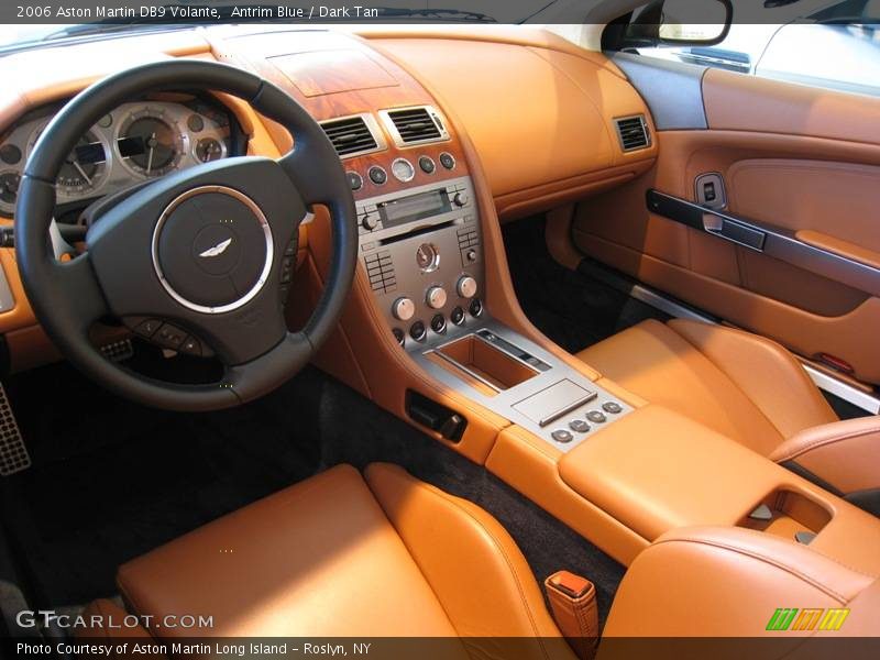 Antrim Blue / Dark Tan 2006 Aston Martin DB9 Volante