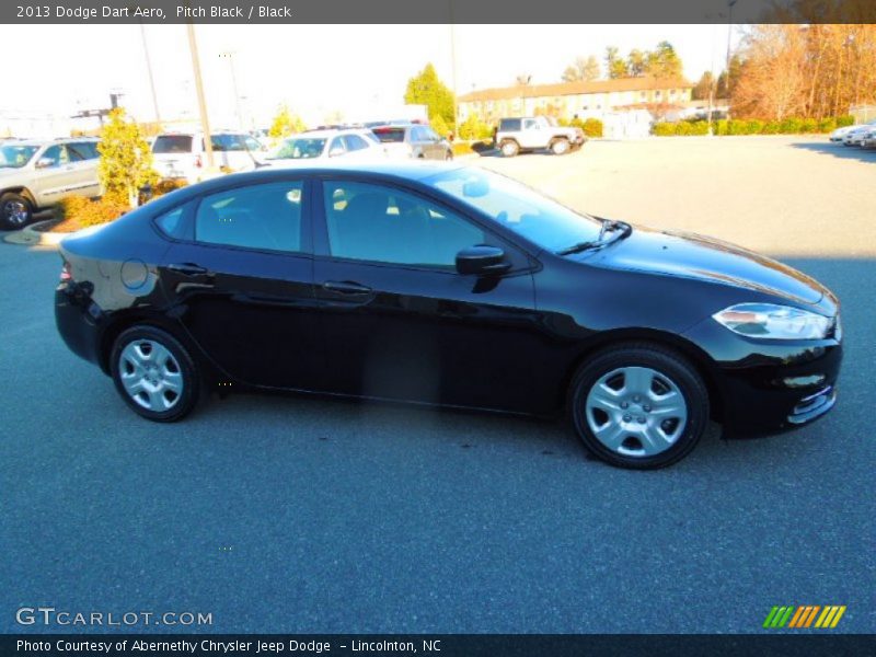 Pitch Black / Black 2013 Dodge Dart Aero