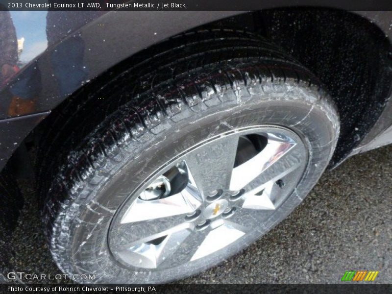 Tungsten Metallic / Jet Black 2013 Chevrolet Equinox LT AWD