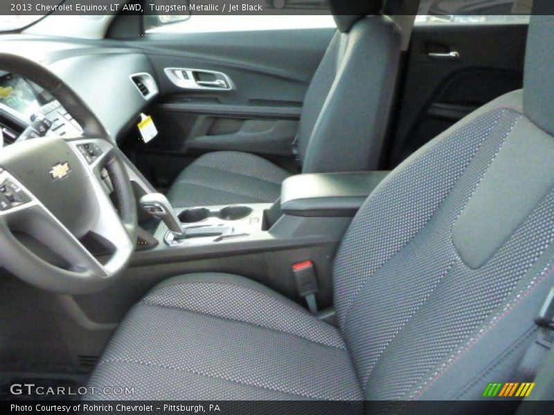 Tungsten Metallic / Jet Black 2013 Chevrolet Equinox LT AWD