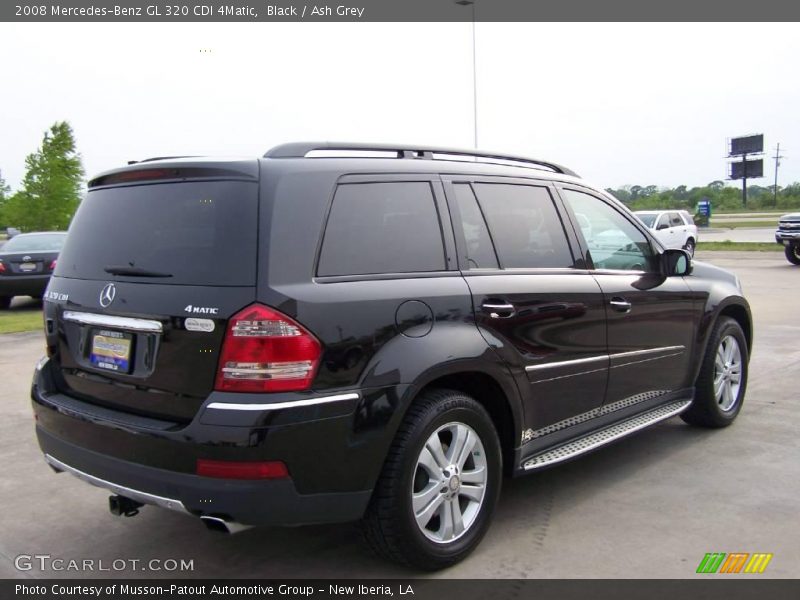 Black / Ash Grey 2008 Mercedes-Benz GL 320 CDI 4Matic