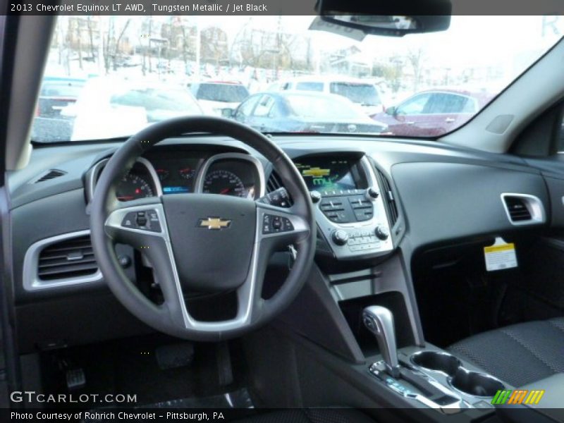 Tungsten Metallic / Jet Black 2013 Chevrolet Equinox LT AWD