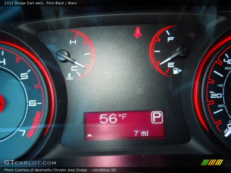 Pitch Black / Black 2013 Dodge Dart Aero