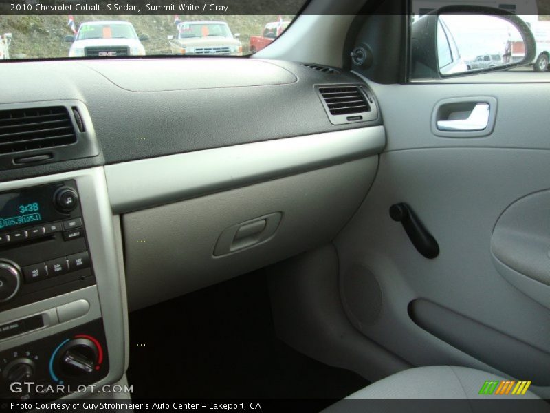 Summit White / Gray 2010 Chevrolet Cobalt LS Sedan