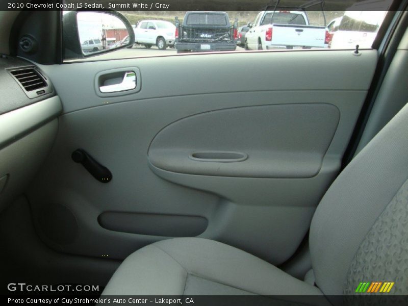 Summit White / Gray 2010 Chevrolet Cobalt LS Sedan