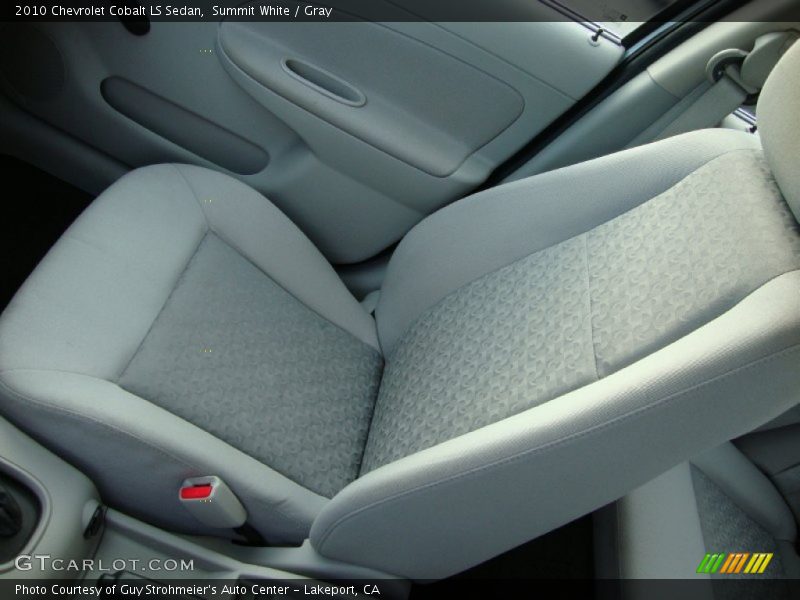 Summit White / Gray 2010 Chevrolet Cobalt LS Sedan