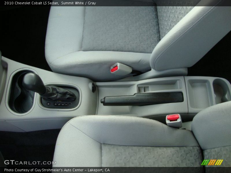 Summit White / Gray 2010 Chevrolet Cobalt LS Sedan