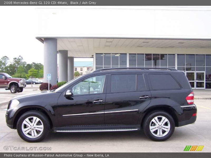Black / Ash Grey 2008 Mercedes-Benz GL 320 CDI 4Matic