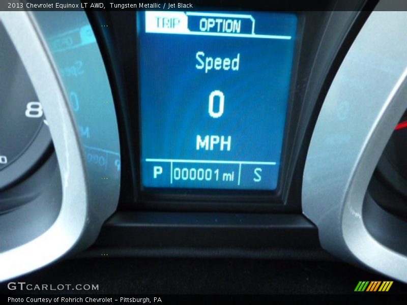 Tungsten Metallic / Jet Black 2013 Chevrolet Equinox LT AWD