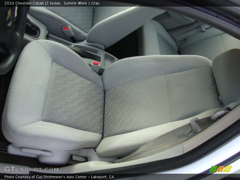 Summit White / Gray 2010 Chevrolet Cobalt LS Sedan