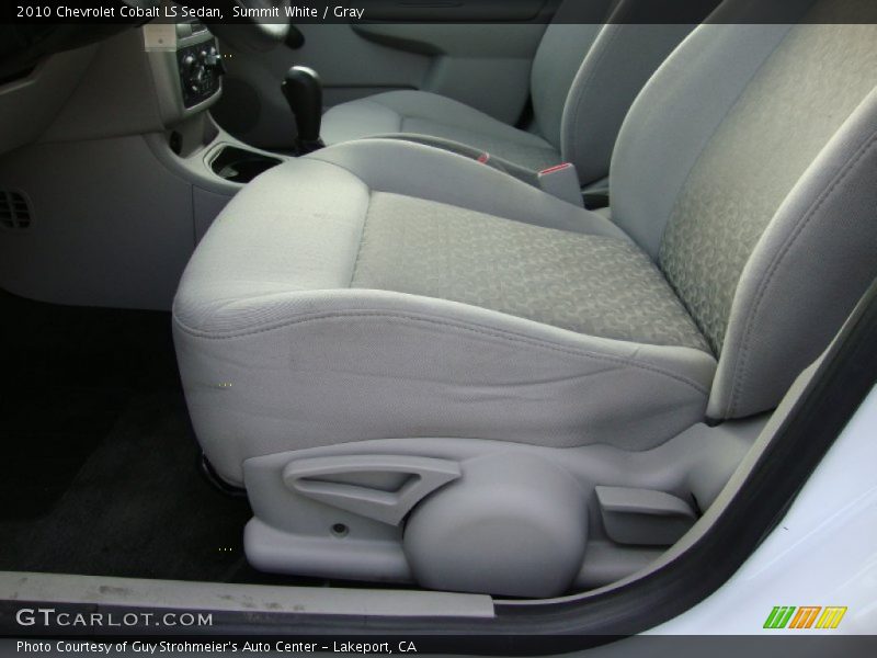 Summit White / Gray 2010 Chevrolet Cobalt LS Sedan