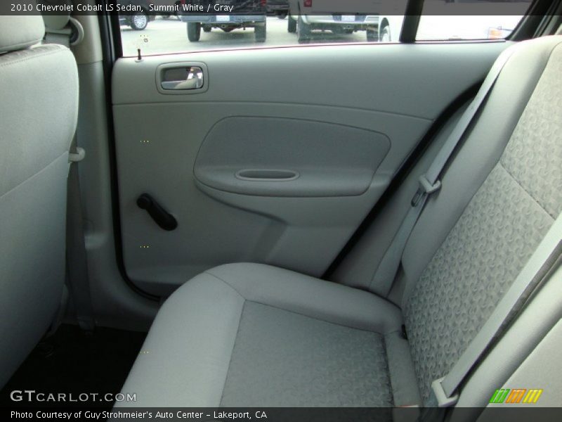 Summit White / Gray 2010 Chevrolet Cobalt LS Sedan