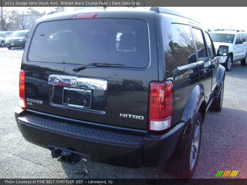 Brilliant Black Crystal Pearl / Dark Slate Gray 2011 Dodge Nitro Shock 4x4
