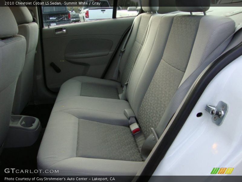 Summit White / Gray 2010 Chevrolet Cobalt LS Sedan