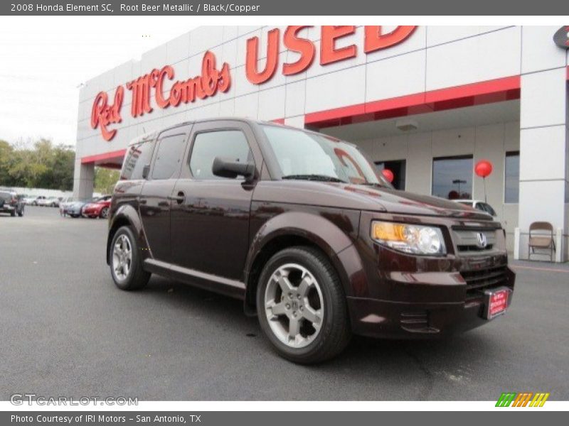 Root Beer Metallic / Black/Copper 2008 Honda Element SC