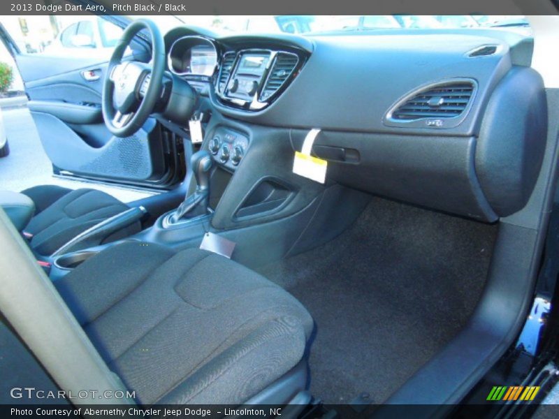 Pitch Black / Black 2013 Dodge Dart Aero