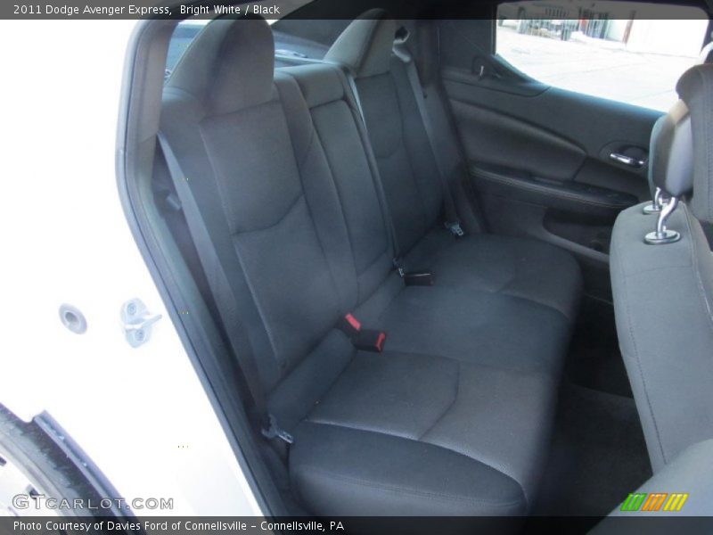 Rear Seat of 2011 Avenger Express