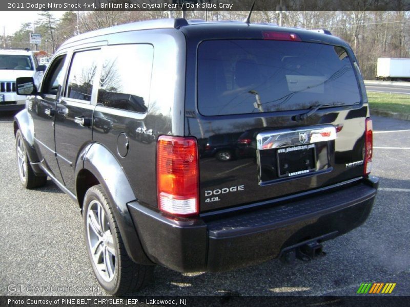 Brilliant Black Crystal Pearl / Dark Slate Gray 2011 Dodge Nitro Shock 4x4