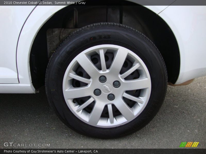 Summit White / Gray 2010 Chevrolet Cobalt LS Sedan