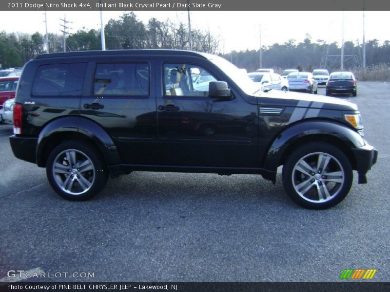 Brilliant Black Crystal Pearl / Dark Slate Gray 2011 Dodge Nitro Shock 4x4